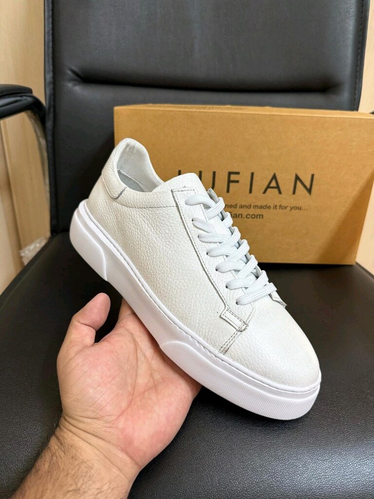 LUFİAN İC DİS KOMPLE HAKİKİ DERİ SNEAKER AYAKKABI