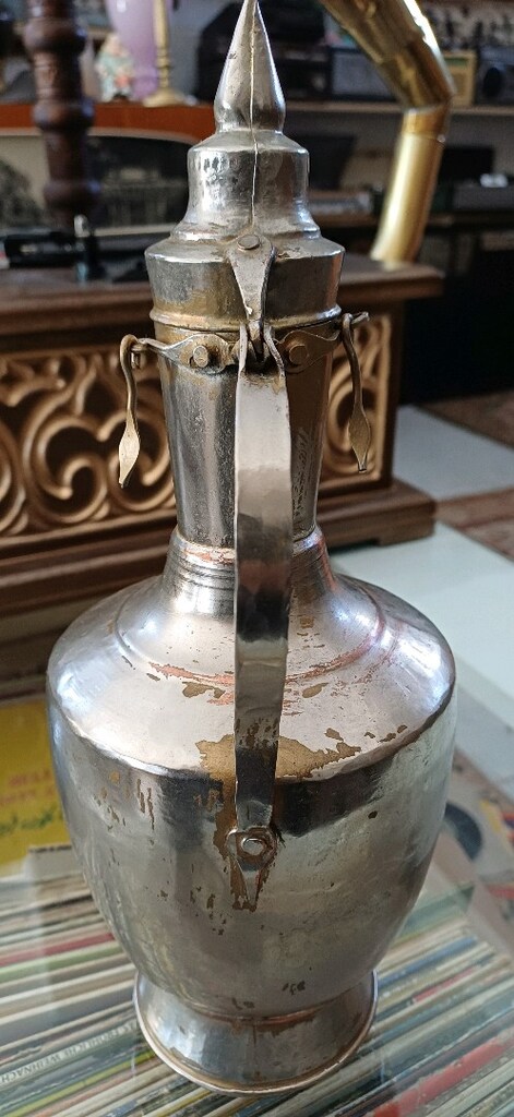 ibruk el yapımı bakır ibruk kapak hariç 23 santim uzunluk en 13 santim - 3