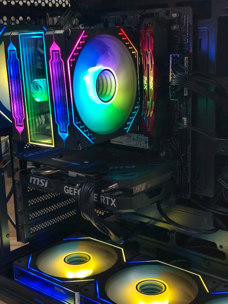 RTX 4060 RYZEN5 5600G 16GB DDR5 RAM 512GB M2SSD 650W AKVARYUM OYUNCU - 5