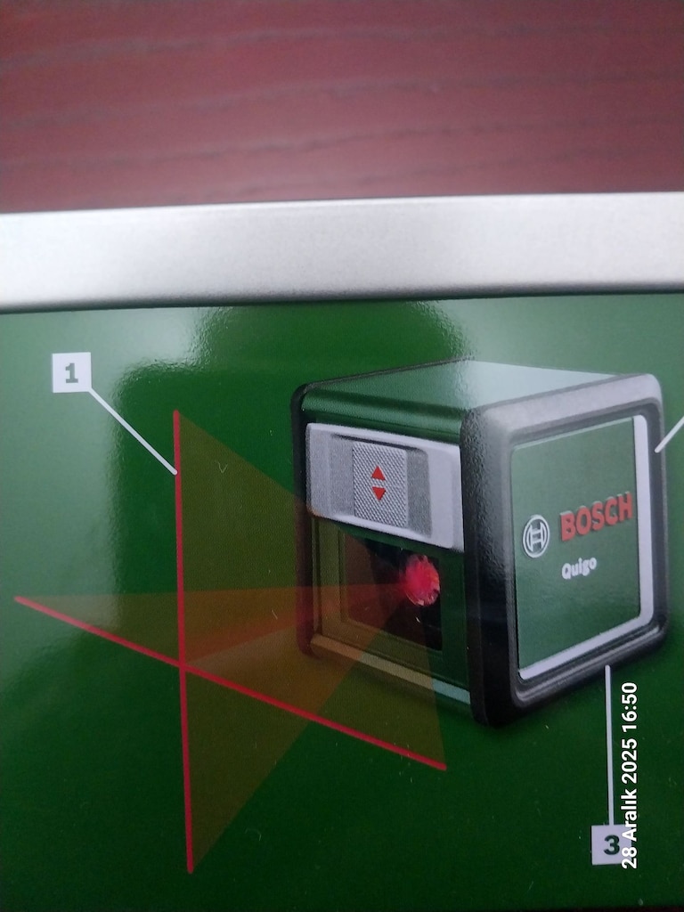 BOSCH QUİGO LAZER HİZALAMA - 8