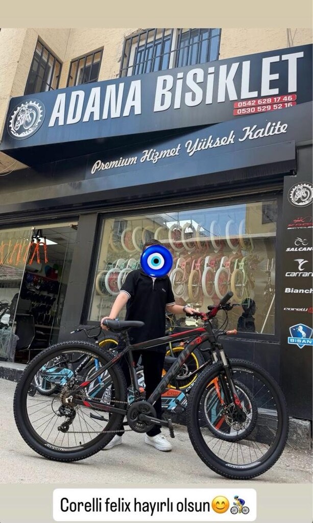 1 AYLIK TERTEMİZ BİSİKLET 27.5 JANT - 15