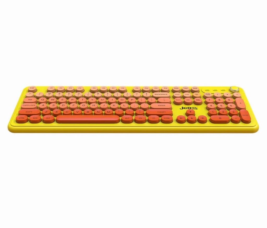 Jedel WKB-104 Kablosuz Bluetooth + 2.4 Ghz Klavye - 8