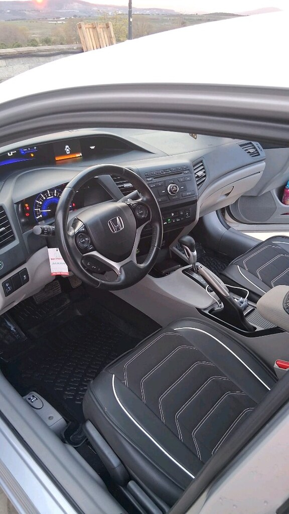 Honda Civic fabrikasyon LPG otomatik düşük kilometre - 9
