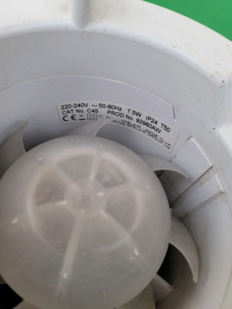 WC banyo tuvalet Havalandırma aspiratörü - 4