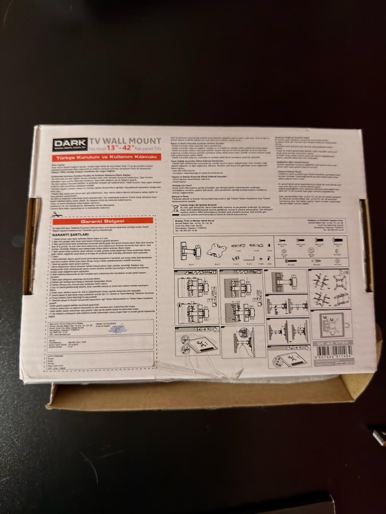 Dark VT34 13"-42" Hareketli TV Askı Aparatı - 2