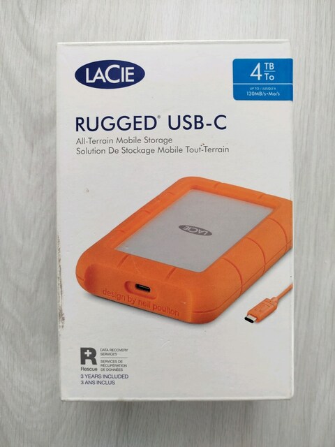 Lacie Rugged 4tb 2,5 İnc Harici Harddisk