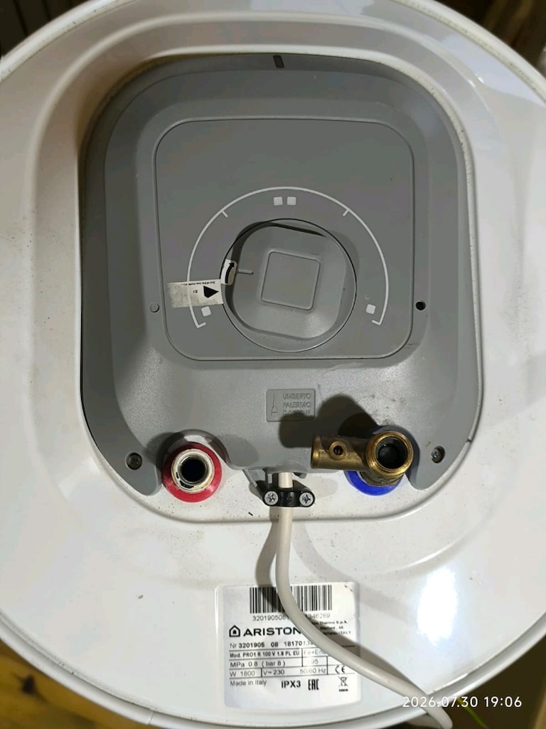 ARİSTON MARKA 100 LT ELEKTRİKLİ TERMOSİFON - 4