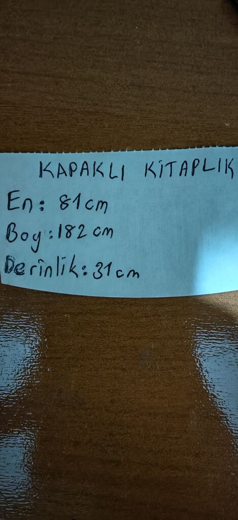 ALTTAN KAPAKLI DOLAPLI KİTAPLIK - 8