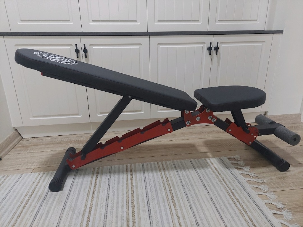 Az Kullanılmış Bench Sehpası ve Ağırlık - 3