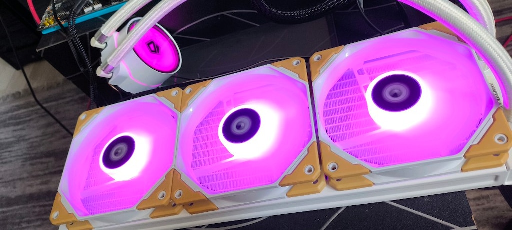 ID cooling frostflow 360xt beyaz sıvı soğutma - 9