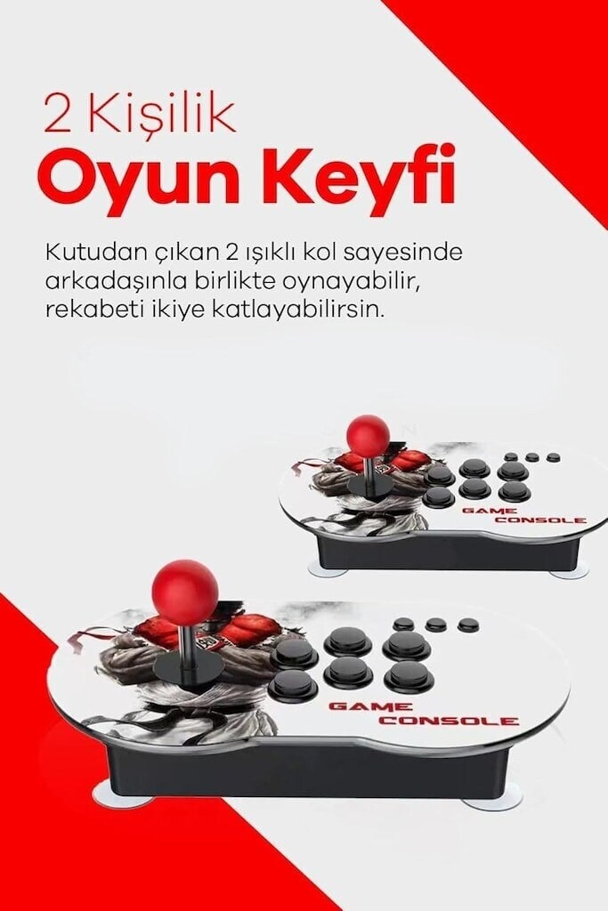 ARCADE ATARİ OYUN KONSOLU ÇİFT ÜNİTELİ KONSOL · Digital ART Sakarya · - 6