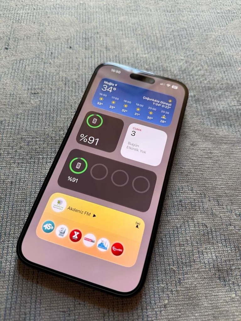 Apple iPhone 16 PRO MAX 256 GB PİL 95 90 GÜN KULLANIM SÜRESİ VAR - 3
