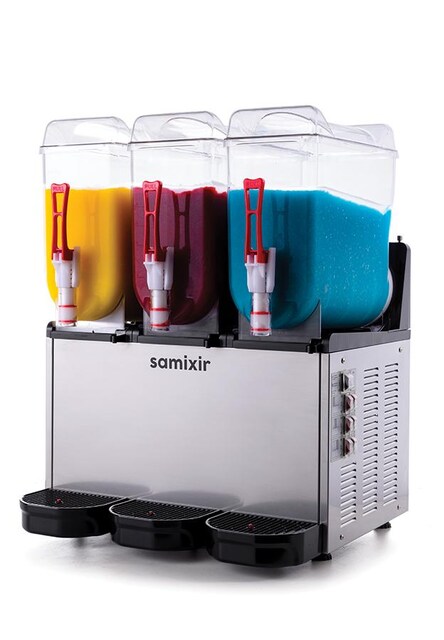 SLUSH Triple Slush Granita Ve Meyve Suyu Dispenseri