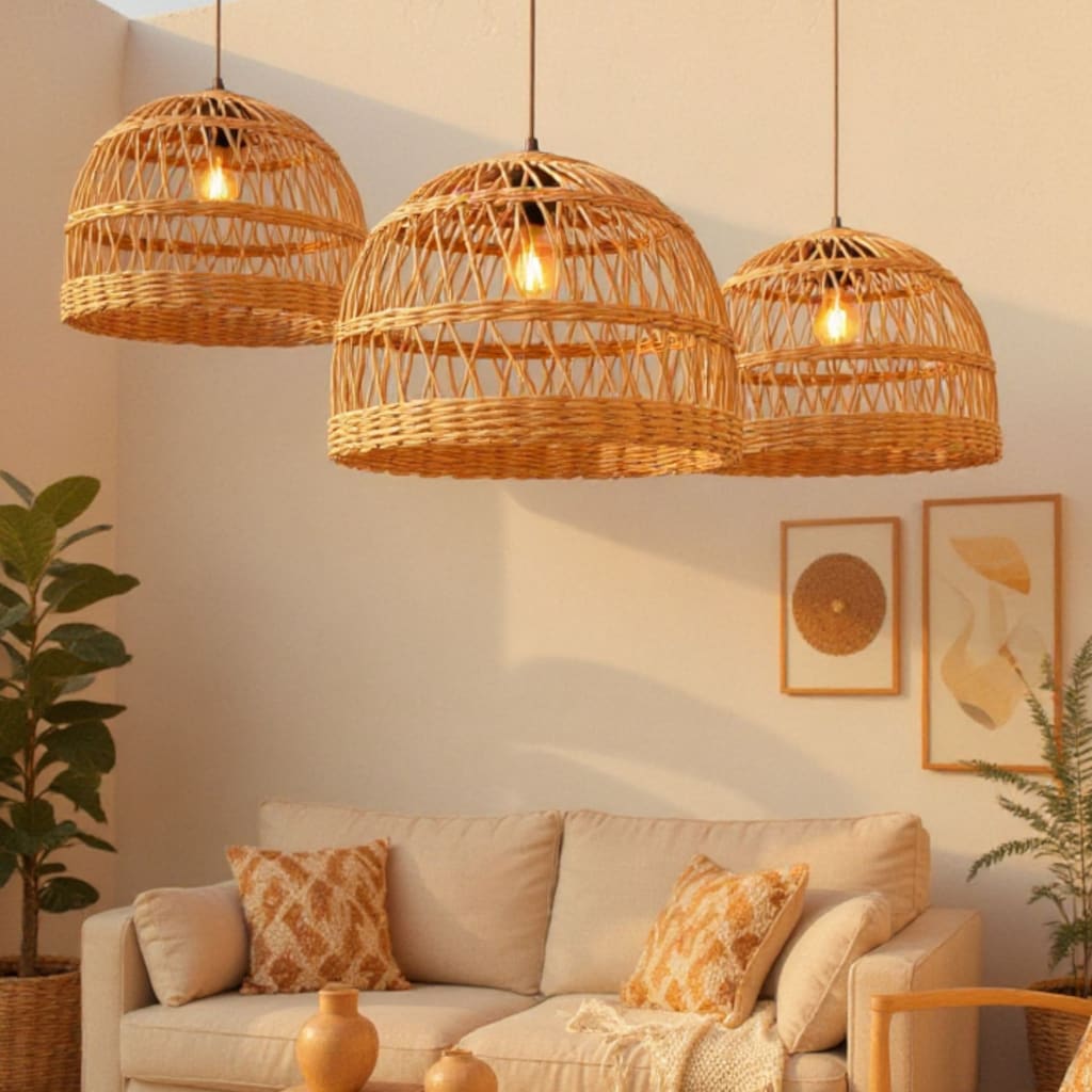 NOVA Rattan Avize 30-35-40 cm – Sıfır - 2