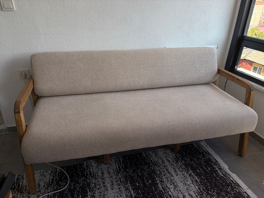 3lü koltuk yeni bahçe balkon ofis dar alan için ideal