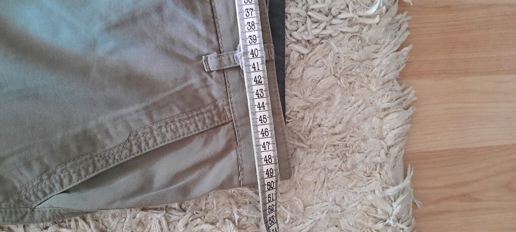 keten yazlık erkek pantolon 36 beden bel ölçüsü 50 cm sıfır gibi - 6