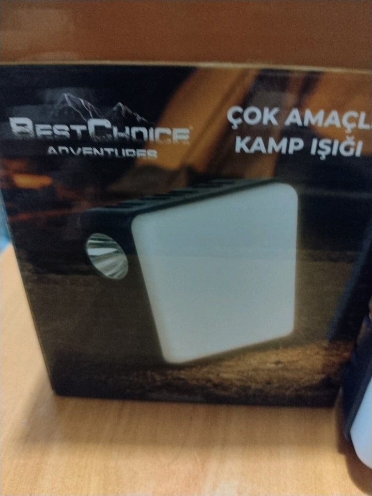 YENİ KUTUSUNDA 5 FONKSİYONU OLAN COK AMACLİ SARZLİ KAMP ÇALIŞMA IŞIĞI - 2