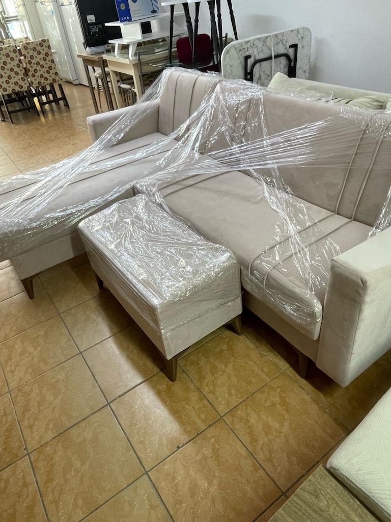 sıfır L köşe koltuk takımı açılıyor sandıklı teslimat vardır - 3