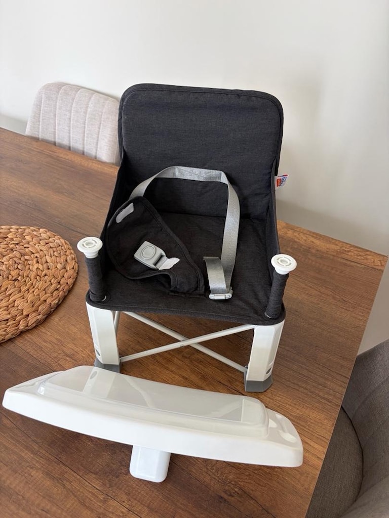 Picnic Yükselticili Portatif Mama Sandalyesi, 3 Noktalı Emniyet Kemerl - 6