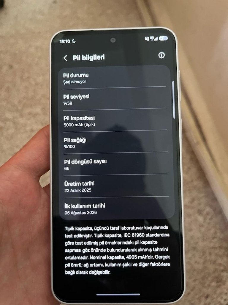 samsung A37 telefon 2.5 aylık cihaz - 4