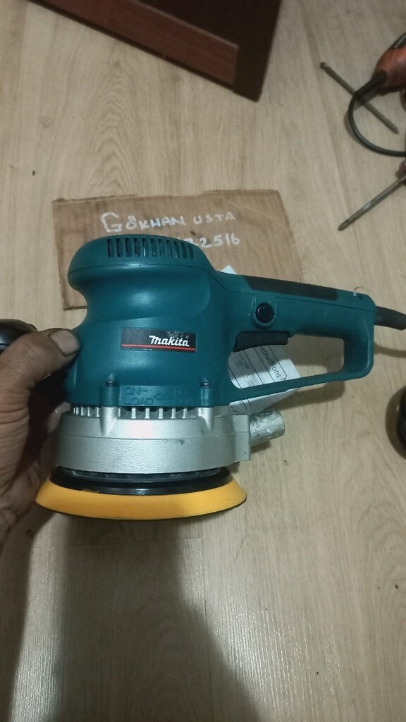 makita orbital eksantrik zimpara 6030 - 2