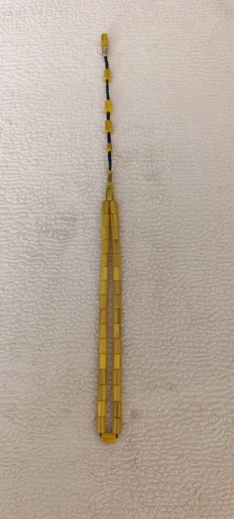 Kehribar Frenli Kesme Model Tesbih - 3