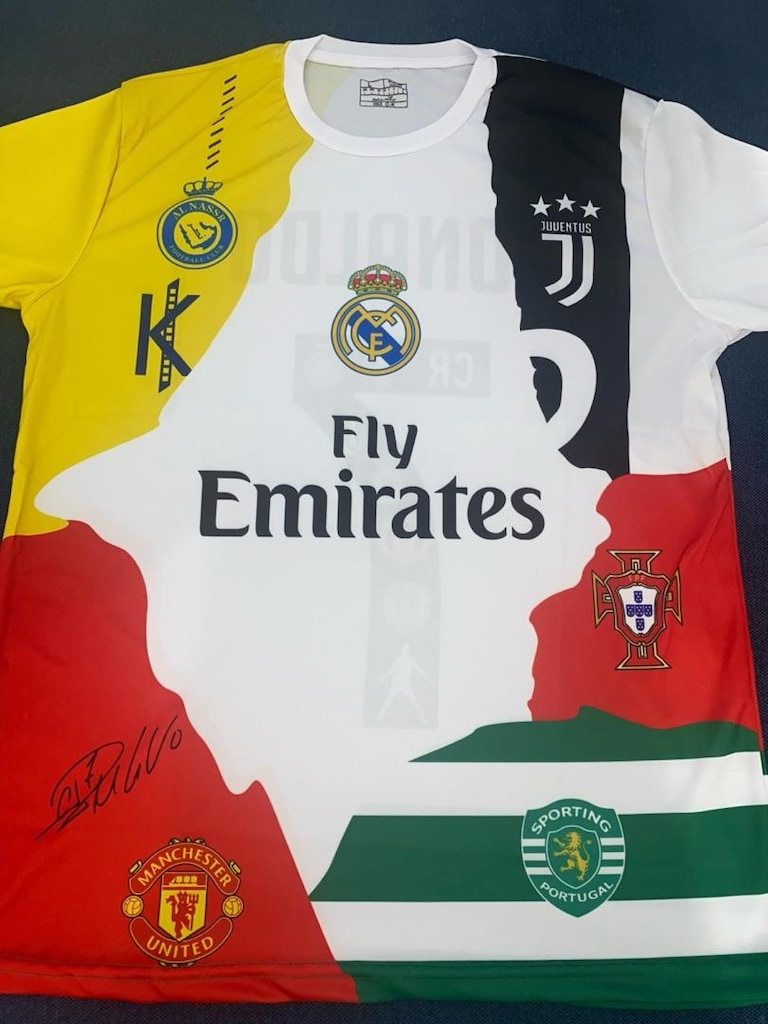 Cristiano Ronaldo Özel Tasarım Forma. Koleksiyonluk L BEDEN SIFIR - 3