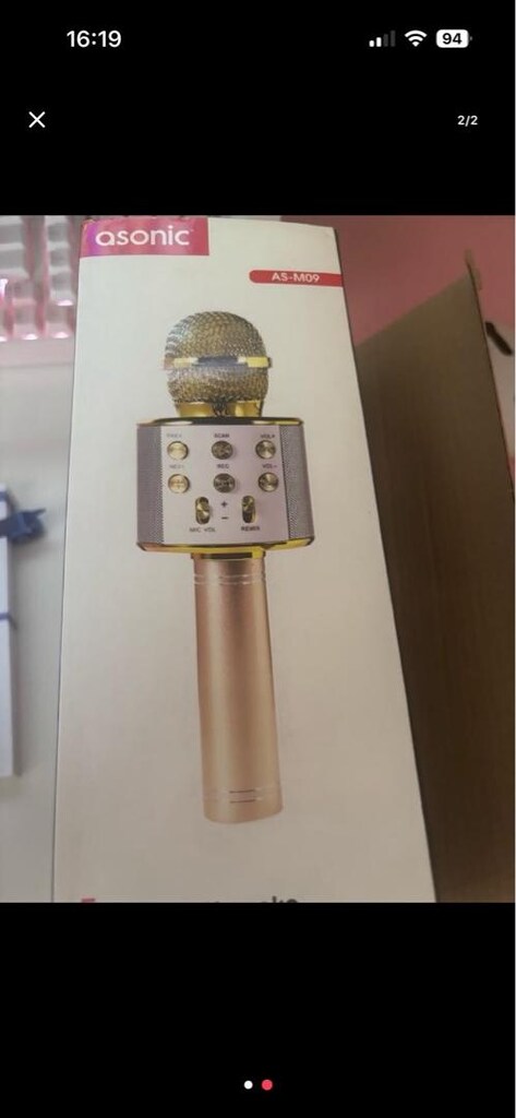 asonic kablosuz karaoke mikrofonu - 2