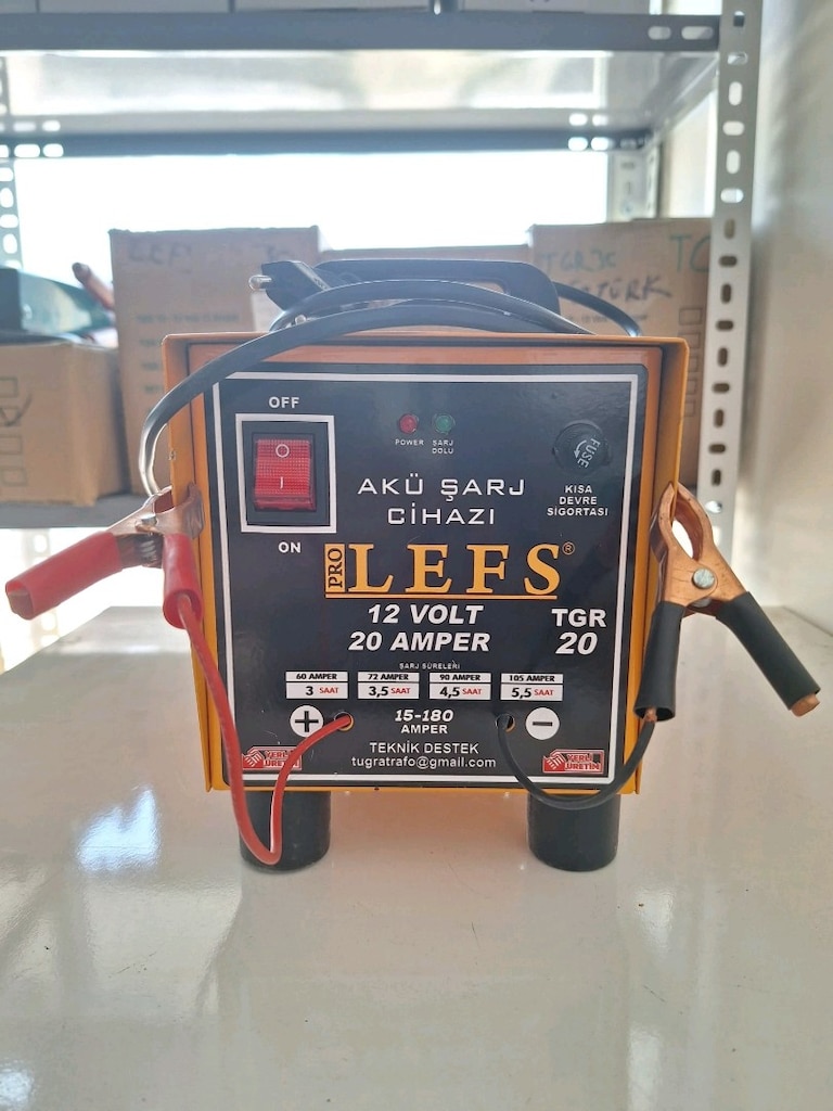 AKÜ ŞARJ CİHAZI 12 VOLT 180 AMPER - 3