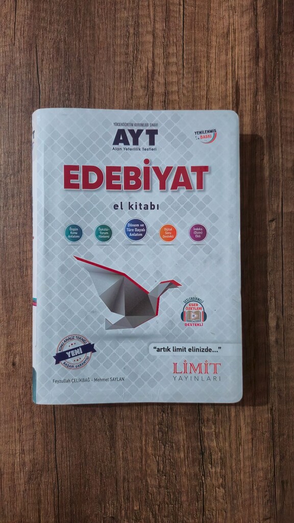 Limit Yayınları AYT Edebiyat El Kitabı