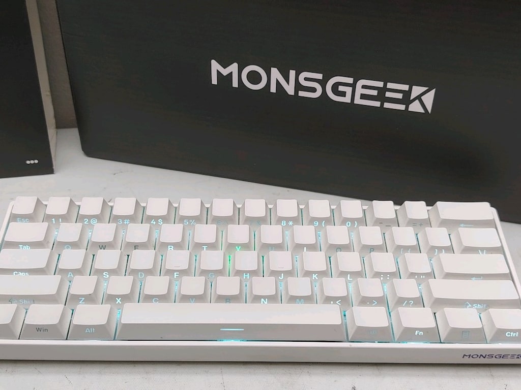 AKKO MONSGEEK FUN60 Pro BEYAZ Manyetik Switch 8K Hz ARGB - 3