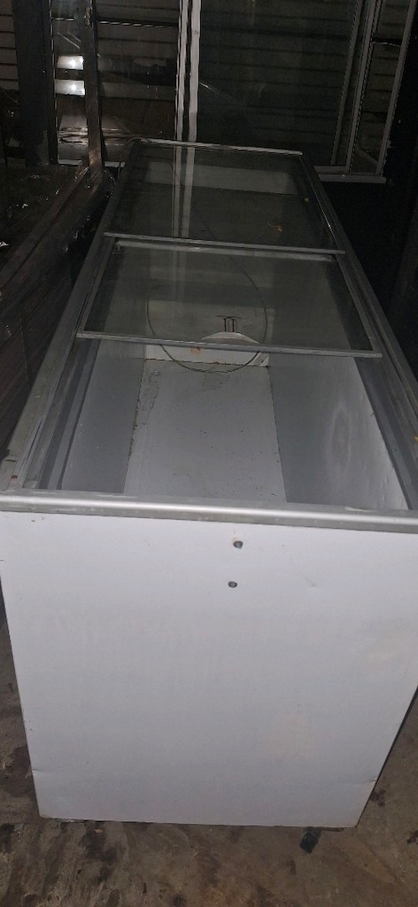 derin dondurucu 205x63x89cm ölç. sürgü camlı difriz dondurma derin don - 4