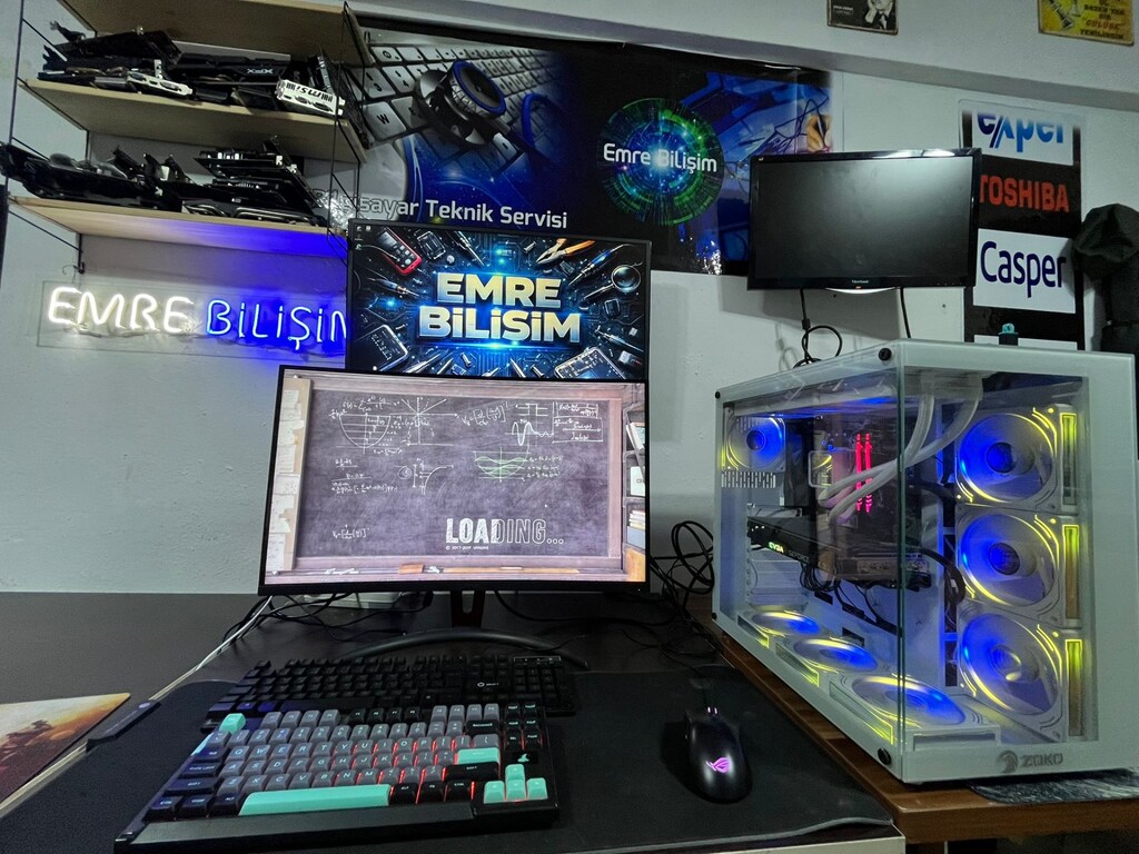 OYUN YAYIN BİLGİSAYARI GAMER PC MASAÜSTÜ BİLGİSAYAR FULL SET PC - 3