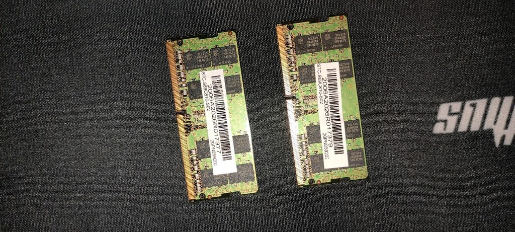 Samsung 32GB (2x16) DDR4 2666MHz Laptop RAM - 2
