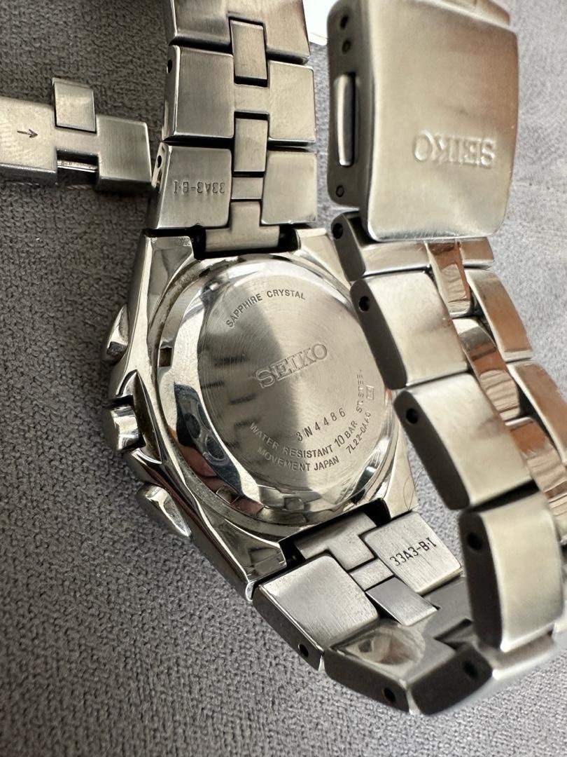 Seiko Arctura Kinetic Chronograph / Otomatik /Çelik /Sapphire Kristal - 4