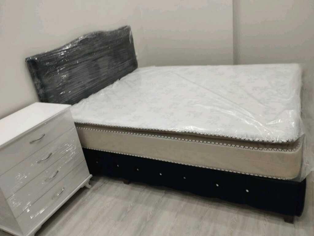 UYGUN FİYATA ŞOK KAMPANYA ÇİFT KİŞİLİK SIFIR BAZA BAŞLIK YATAK - 2