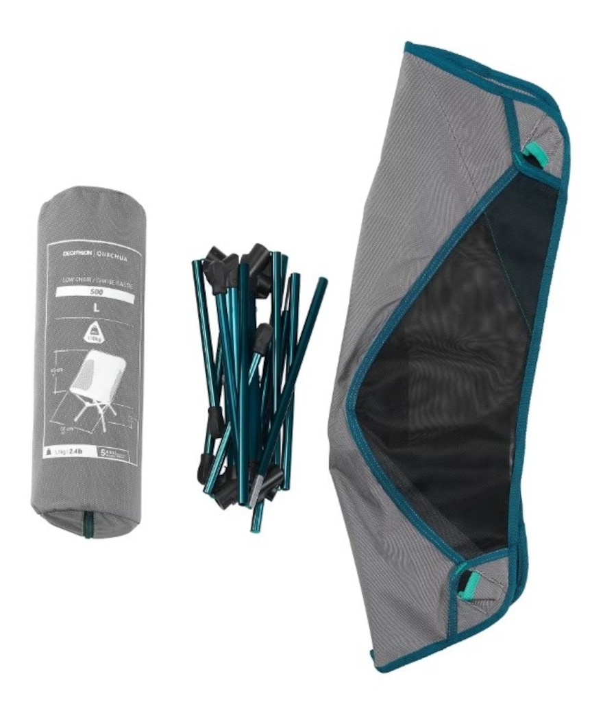 2x Quechua Katlanır Kamp Sandalyesi L MH500 - 3