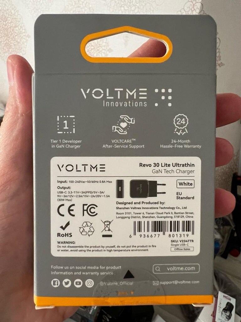 VOLTME 30 Lite Type-C Telefon Şarj Cihazı - 2