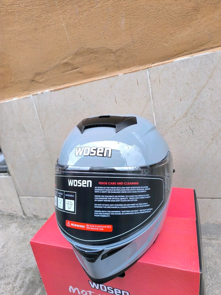Kask WOSEN Çene Açılır Güneş Vizörlü Sıfır Beden XL Mevcuttur - 4