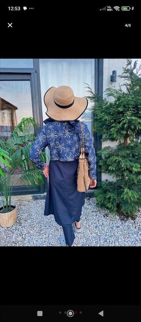 sıfır, haşema, tesettür mayo, paraşüt kumaş. - 4