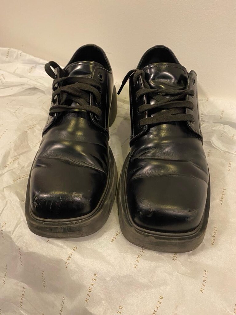prada deri ayakkabı 42 no - 3