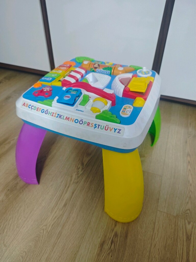 Fisher-Price Yaşa Göre Gelişim Eğitici Oyun Aktivite Masası (Temiz) - 4