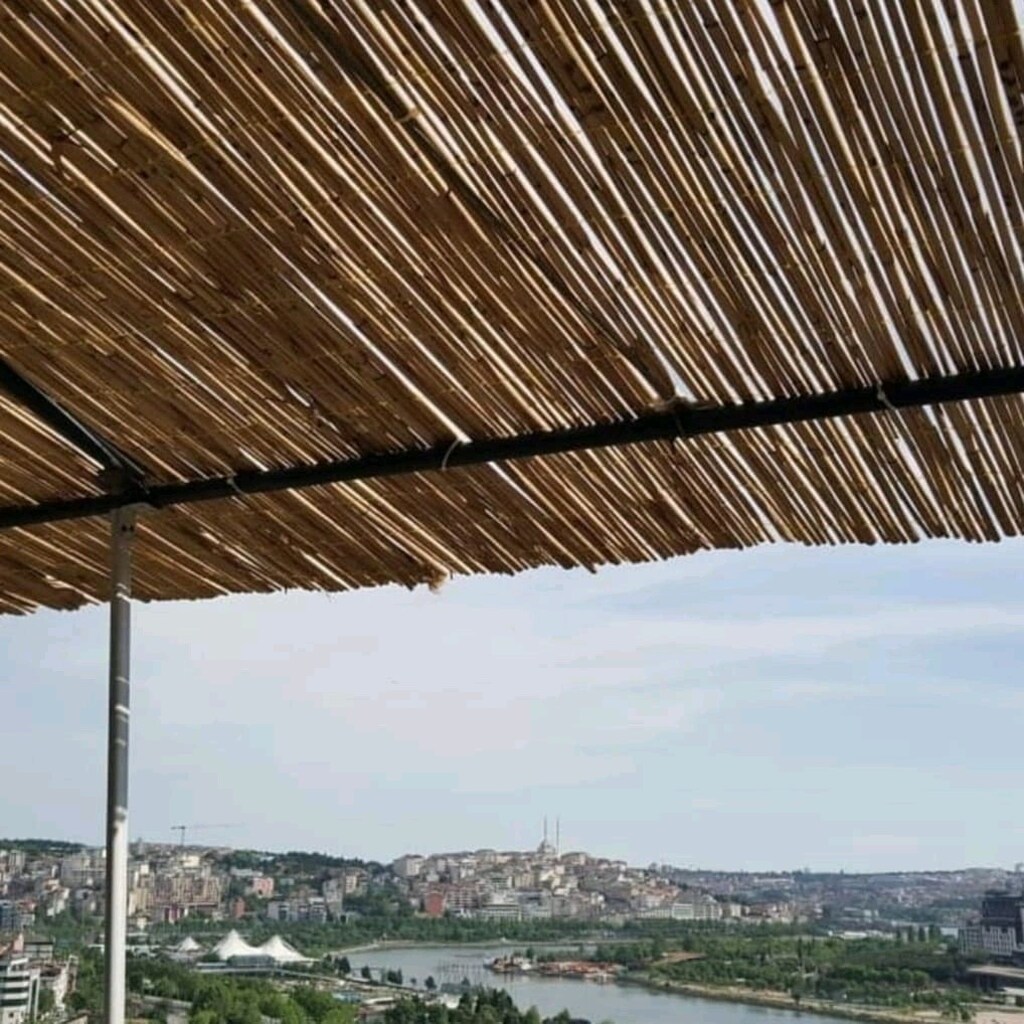 hasır kamış kargı çit - 10