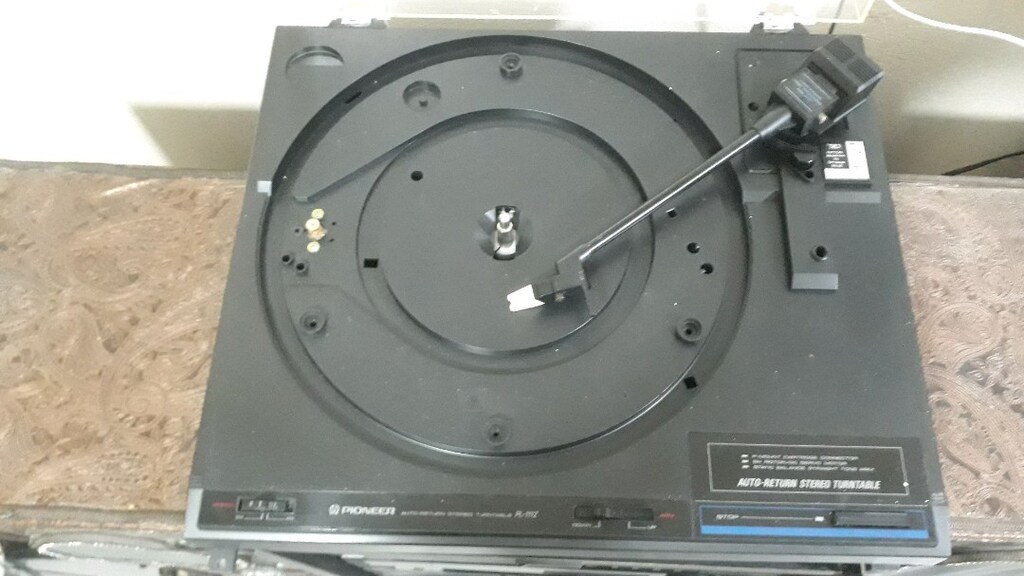 pıoner DC Z72 müzik seti 4 tane 6985 Pıoner hoparlör pl 111 Z pikap - 7
