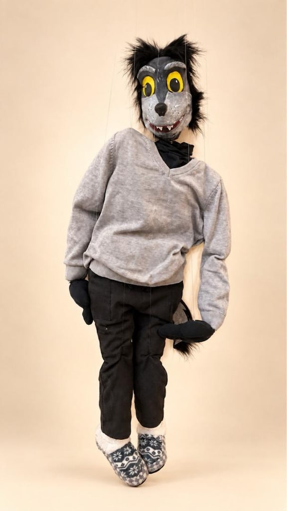 Kurt El Yapımı İpli Kukla (Marionette) – 105 cm - 3