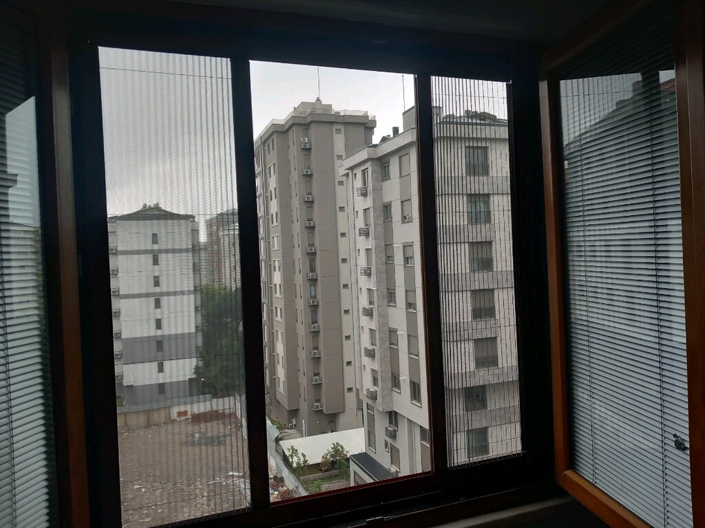 SİNEKLİX Double Akordeon Sürgülü Sineklik | Özel Ölçü | Montajsız - 18