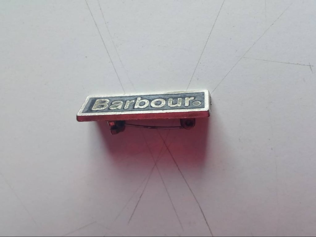 BARBOUR ROZET/BROŞ/İĞNE ORİJİNAL 30 YILLIK