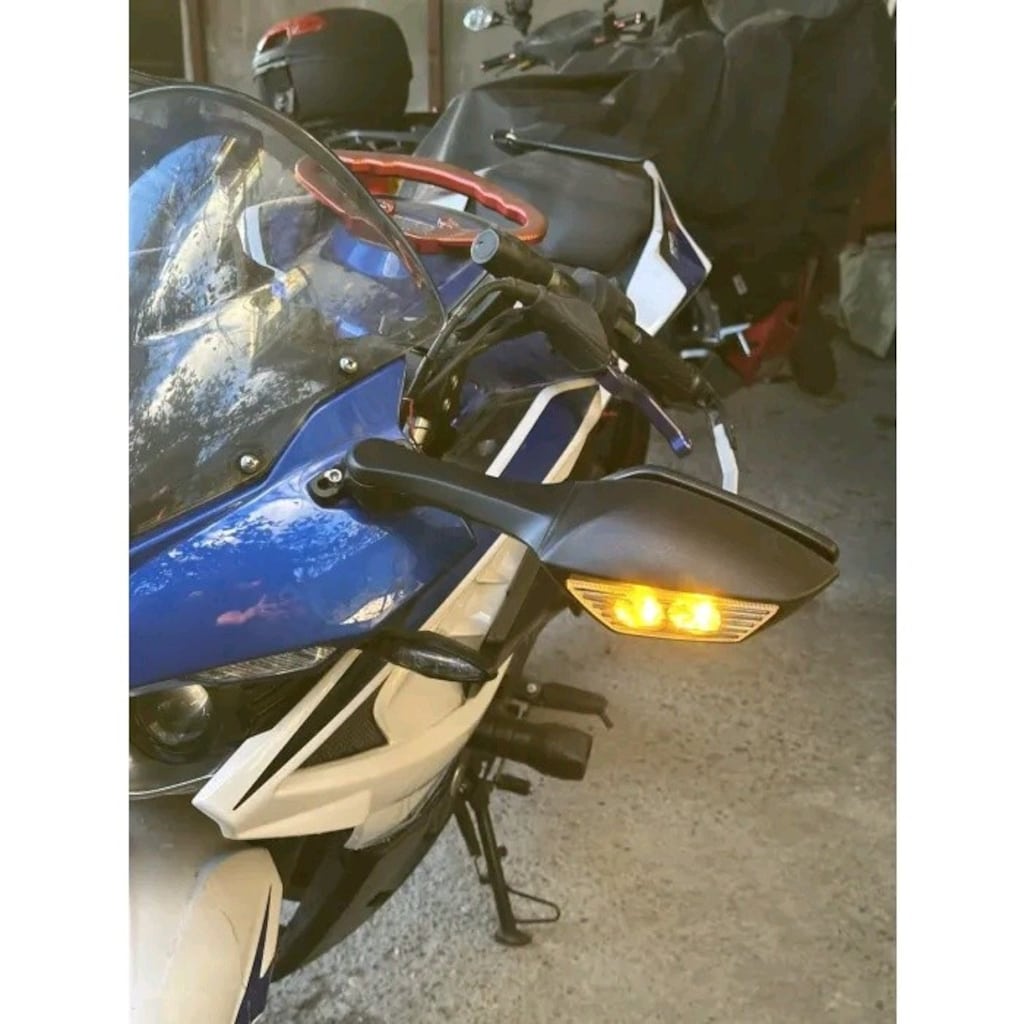 Üniversal Zx10r Sinyalli Ayna Racing motorlara Uyumludur - 3