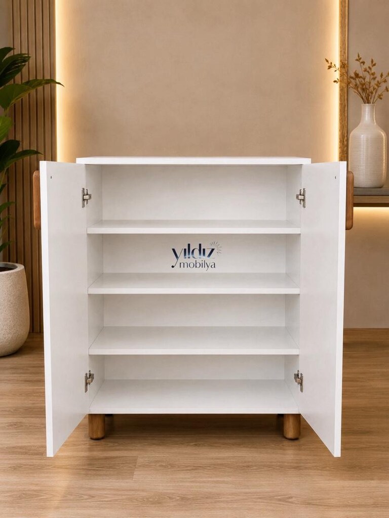 Bohem Dolap Ayakkabılık Kiler Erzak Dolabı Mutfak Banyo Balkon Mdf - 3