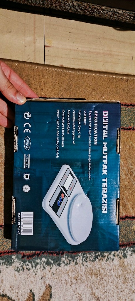 Fuji marka Dijital Mutfak Terazisi / Tartısı - 3